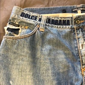 Dolce & Gabbana distressed jeans